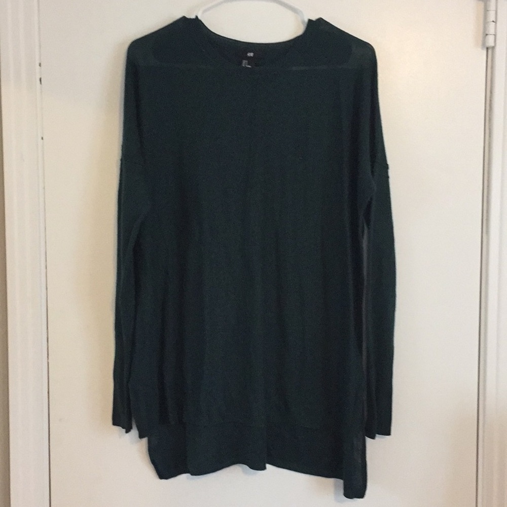 Dark green/teal lightweight sweater